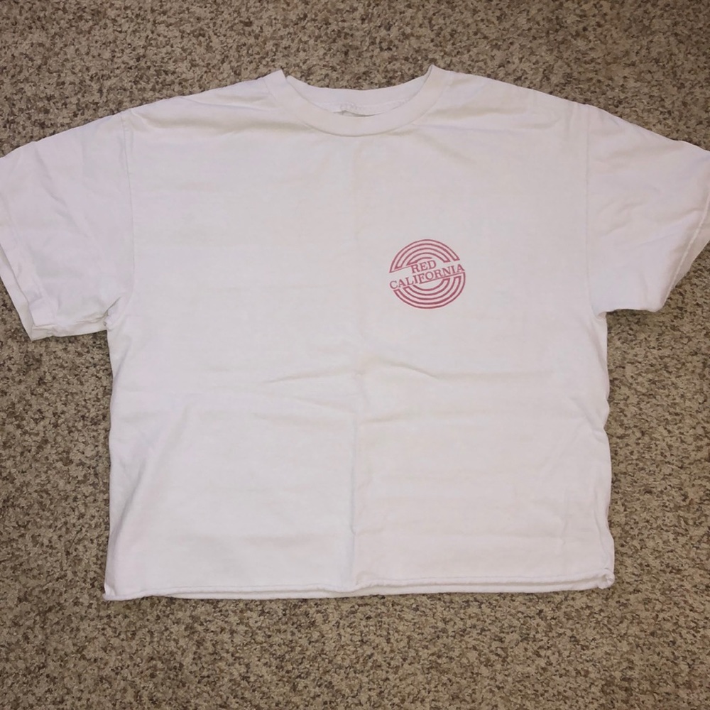 Red california tshirt